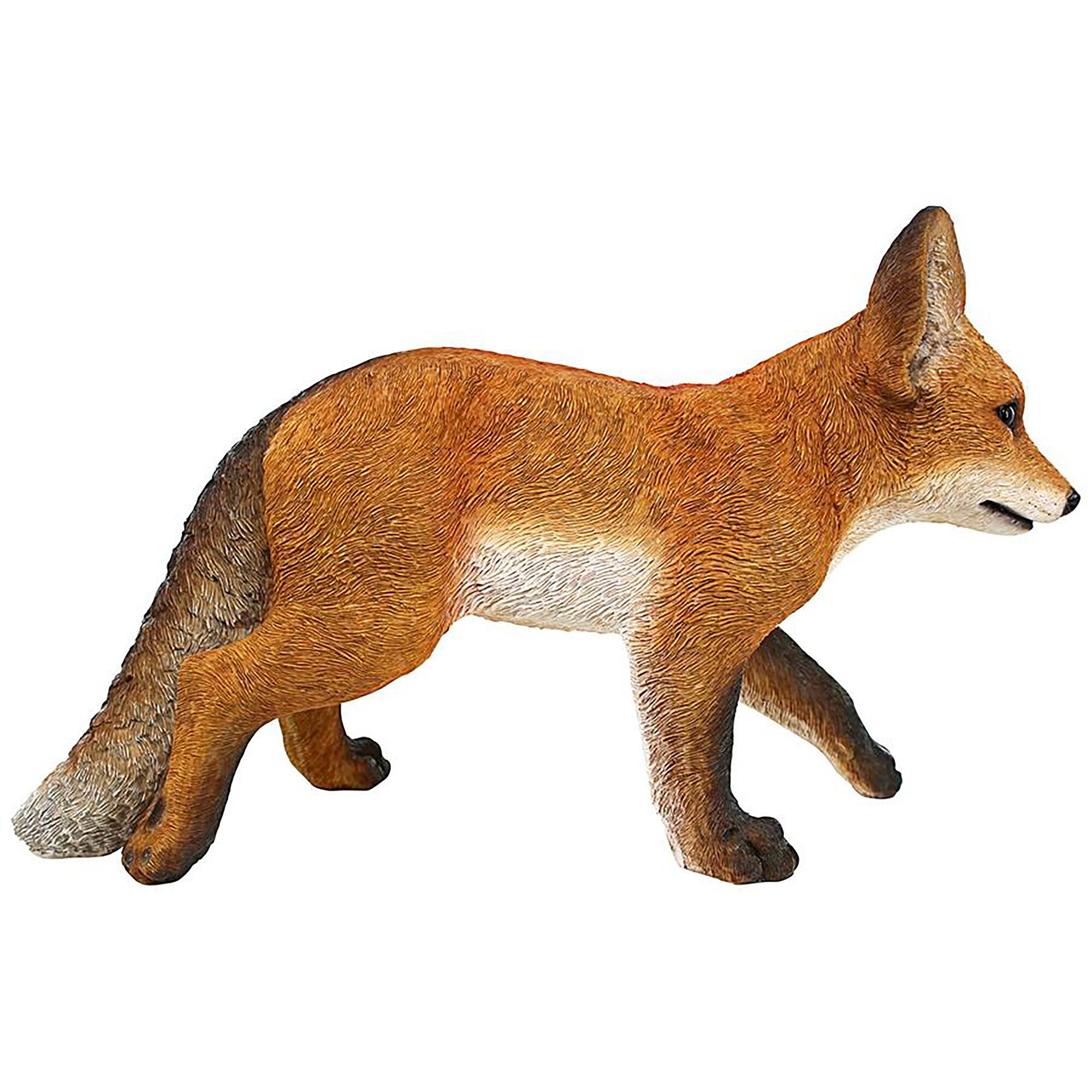 Design Toscano 10.5" Cavorting Carmine Baby Red Fox Statue